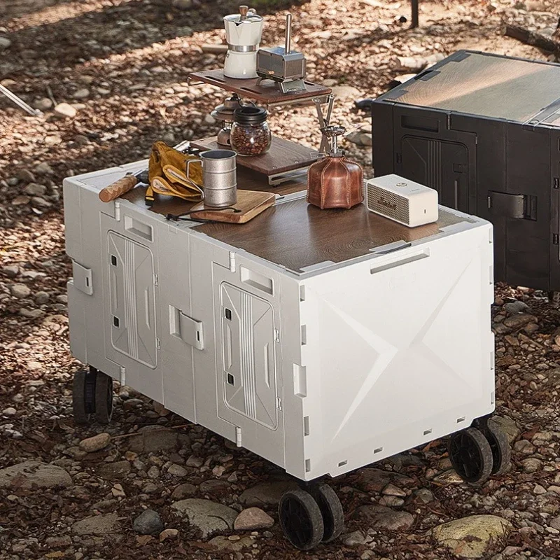 Carrito de camping multifuncio - Outdoor Camping Trolley reseña y precio