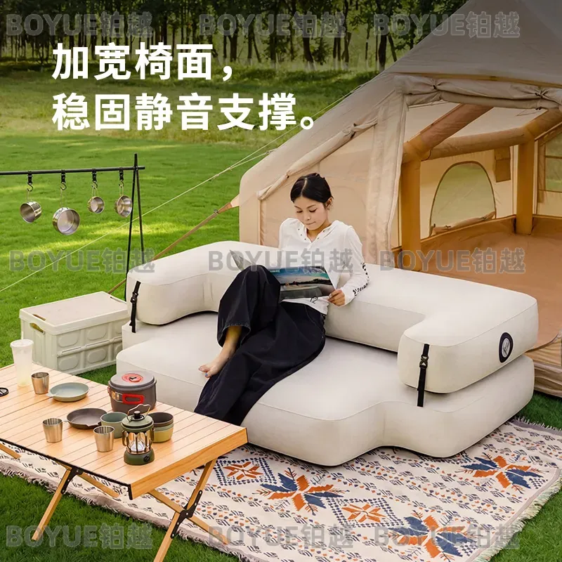 Sofá Cama Inflable de Exterior - Outdoor Camping Recliner reseña y precio