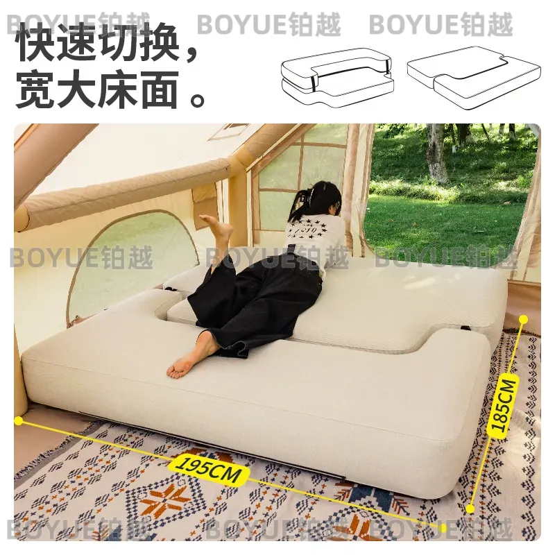 Sofá Cama Inflable de Exterior - Outdoor Camping Recliner reseña y precio