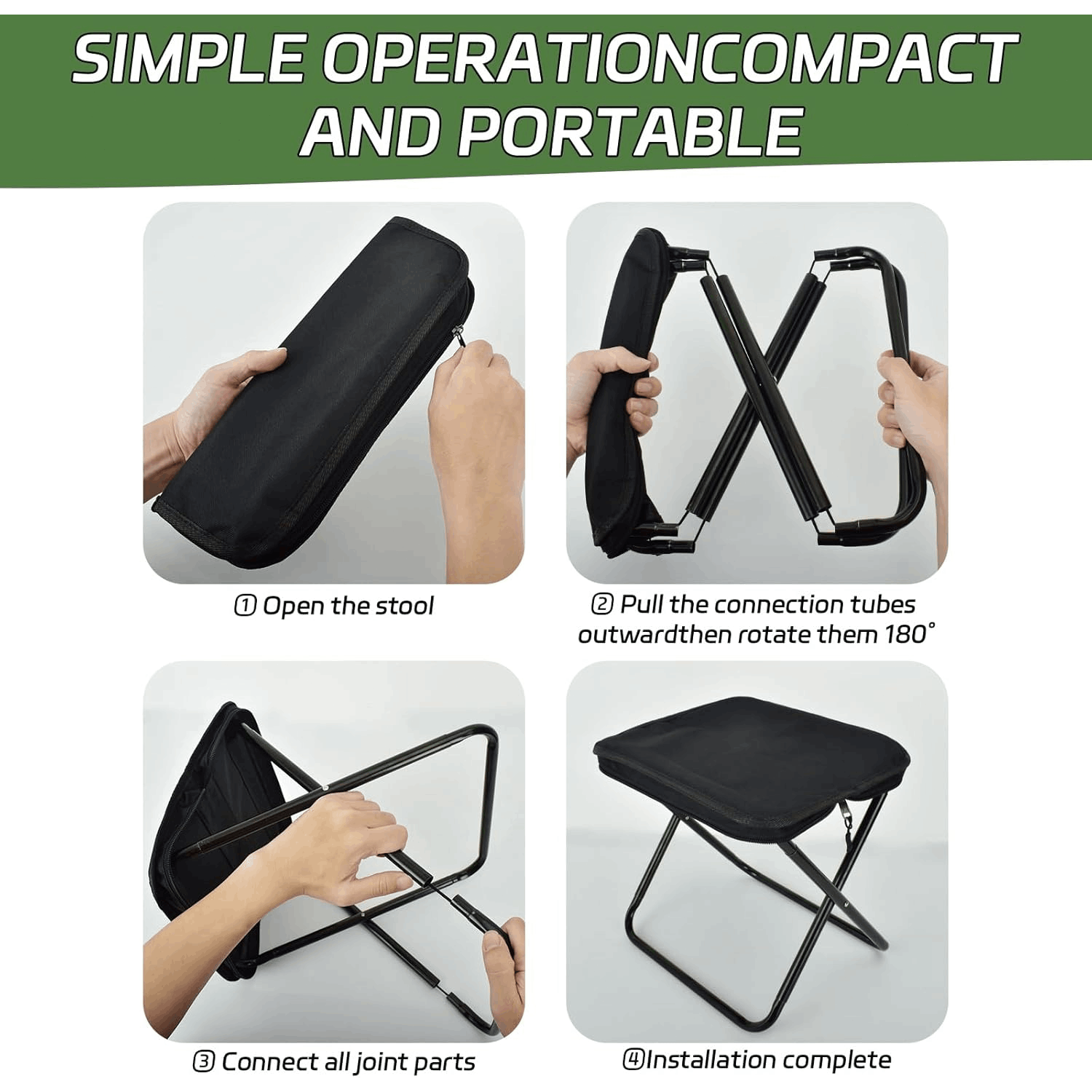 Silla Plegable Portátil, Liger - Outdoor Camping Loveseat reseña y precio
