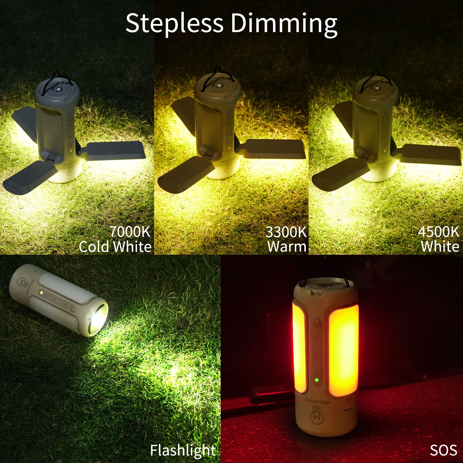 Linterna de Camping MOSLIGHTIN - Zd Outdoor Camping reseña y precio