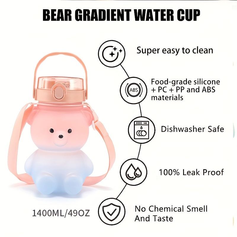 Botella de agua de oso bonito, - Bear Canister reseña y precio