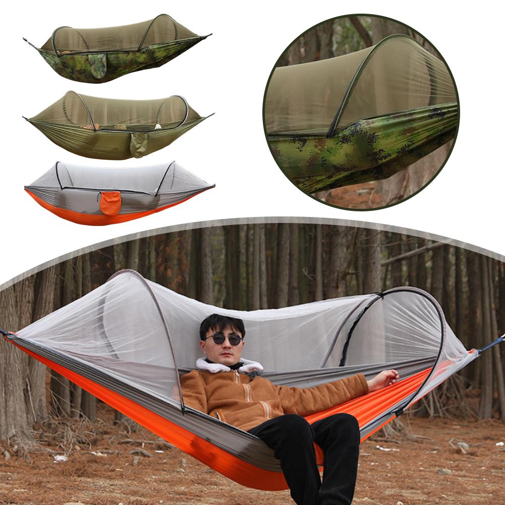 Hamaca automática de montaje r - Outdoor Camping Hammock reseña y precio