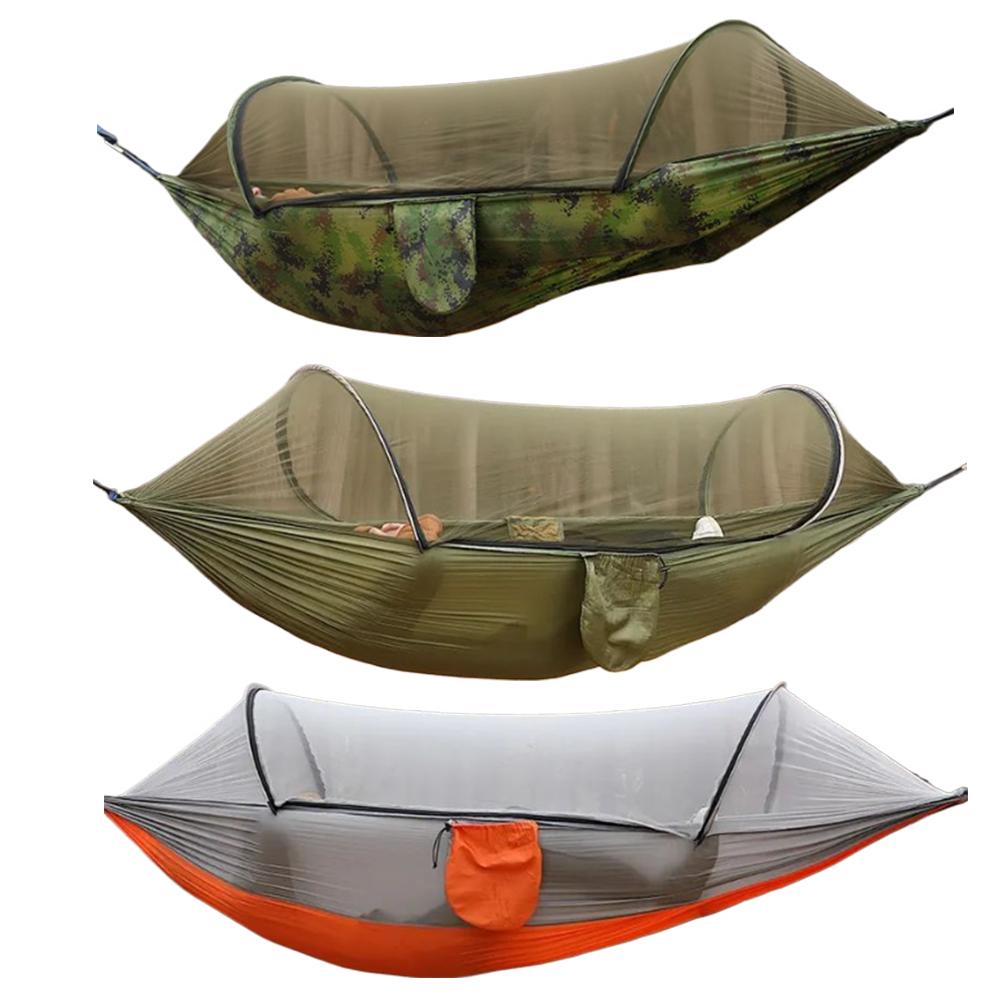 Hamaca automática de montaje r - Outdoor Camping Hammock reseña y precio