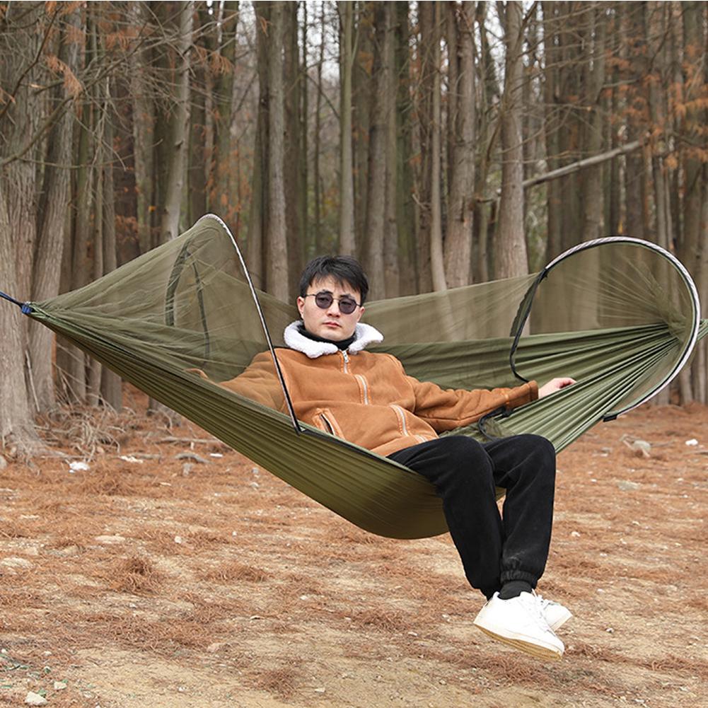 Hamaca automática de montaje r - Outdoor Camping Hammock reseña y precio
