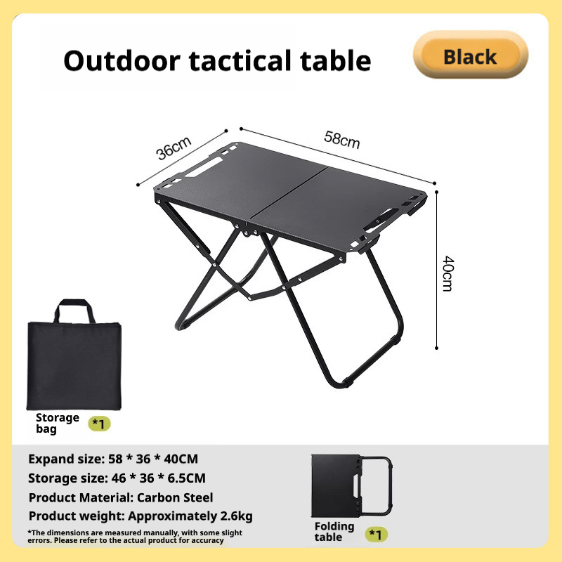 Mesa Táctica Plegable de Acero - Outdoor Camping Kitchen Setup reseña y precio