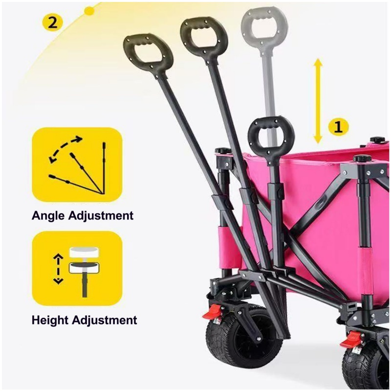 Carrito Plegable Reforzado de  - Outdoor Camping Wagon reseña y precio
